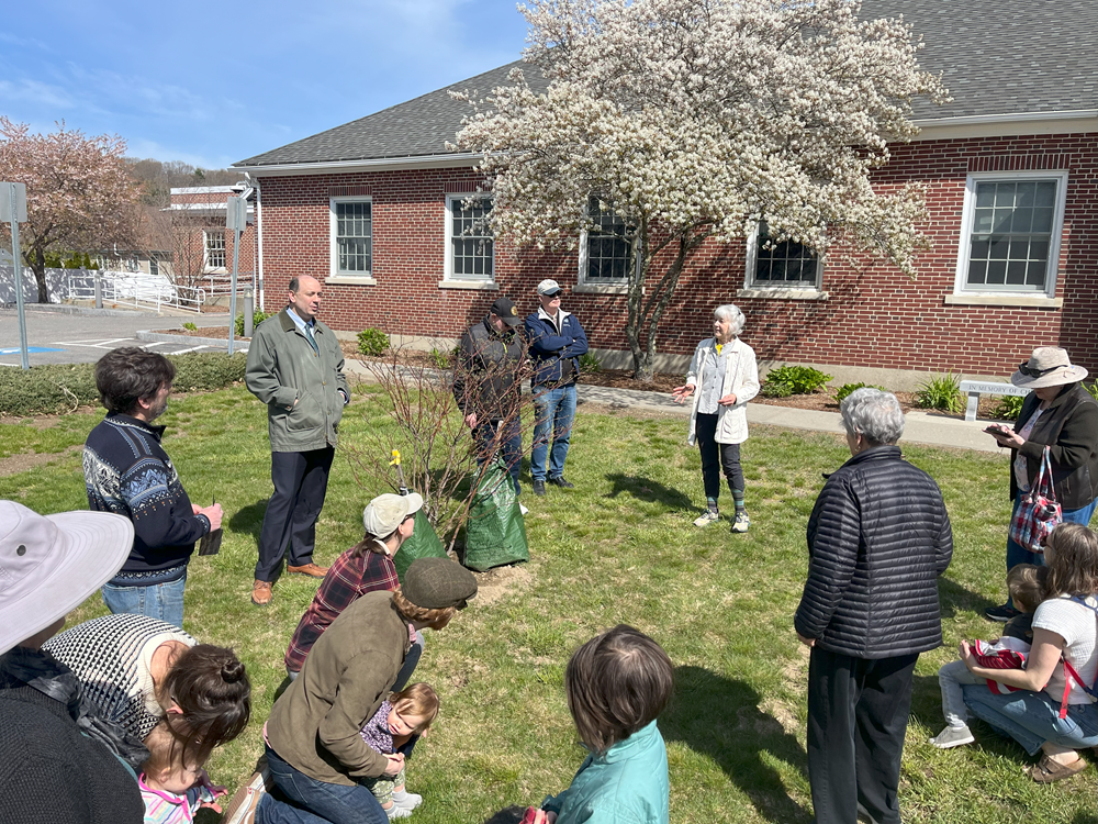 Arbor Day tree dedication ceremony, 2024