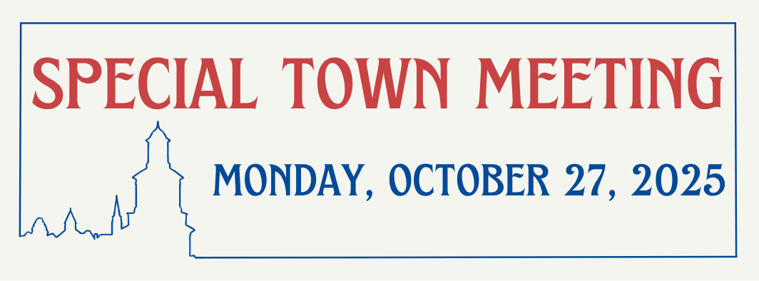 Special Town Meeting
