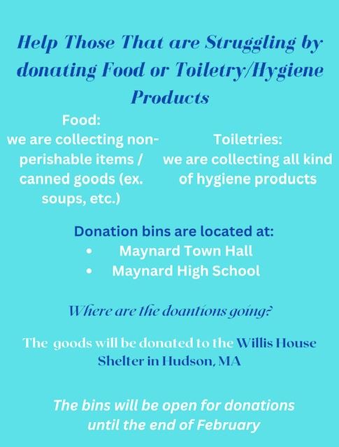 Donation Drive Flyer