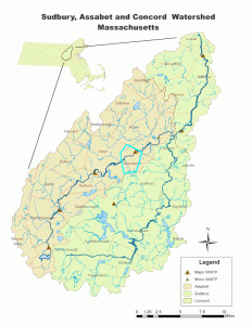 SuAsCo Watershed Map