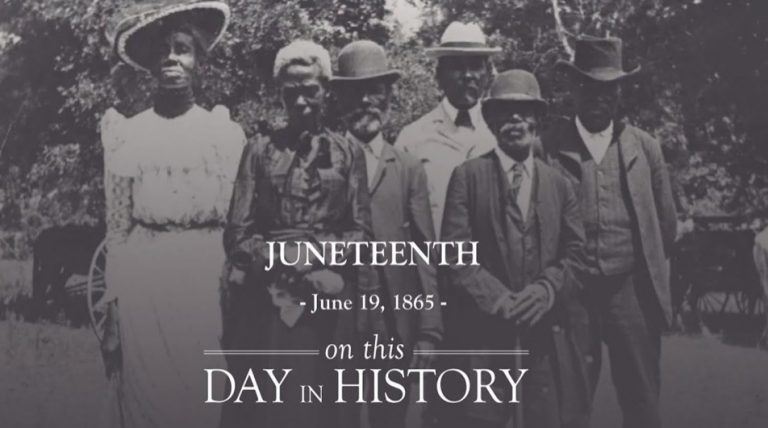 Juneteenth June 19 1865 on this Day in History